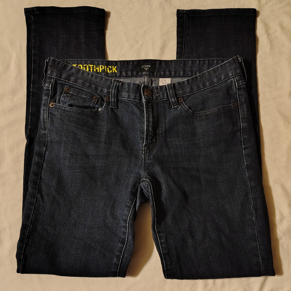 J. Crew Matchstick Straight Leg Dark Wash Women's Jeans Size 29